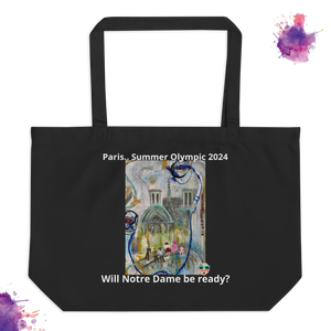 Paris.. Summer Olympic 2024 Will Notre Dame be ready? - Tote Bag