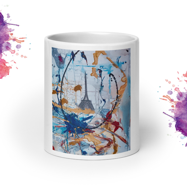 Let's meet in Paris.. For the Summer Olympic 2024 - White glossy mug