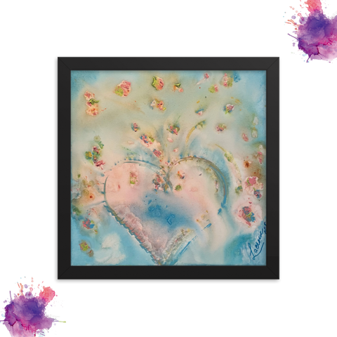 Framed Print - All I Need is L♥ VE