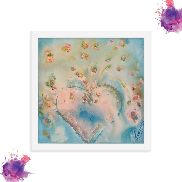 Framed Print - All I Need is L♥ VE