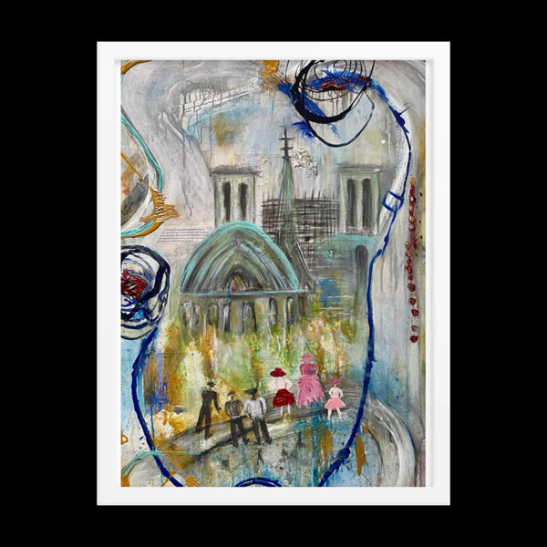 Framed Print - Will Notre Dame be ready?