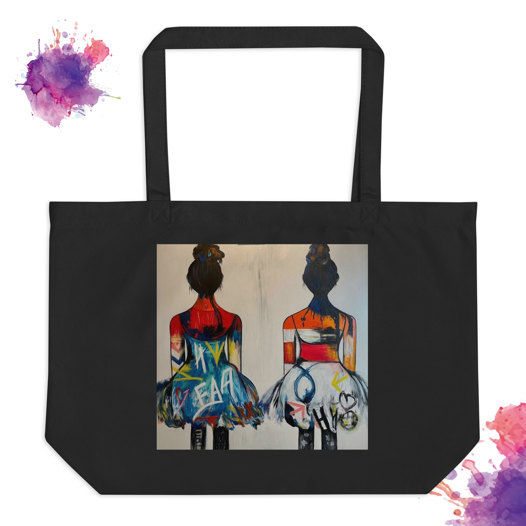 Two Girls - Tote Bag