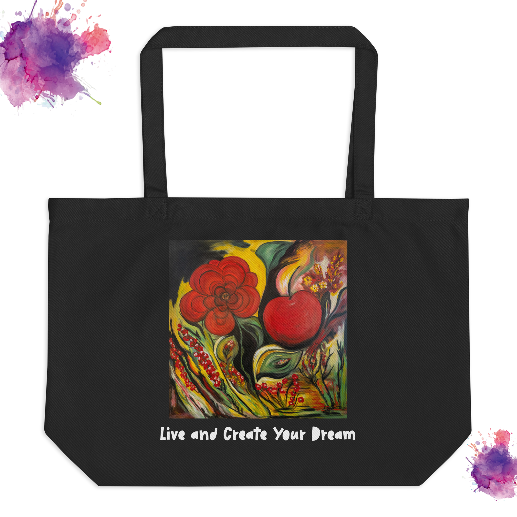 Live & Create Your Dream - Tote Bag