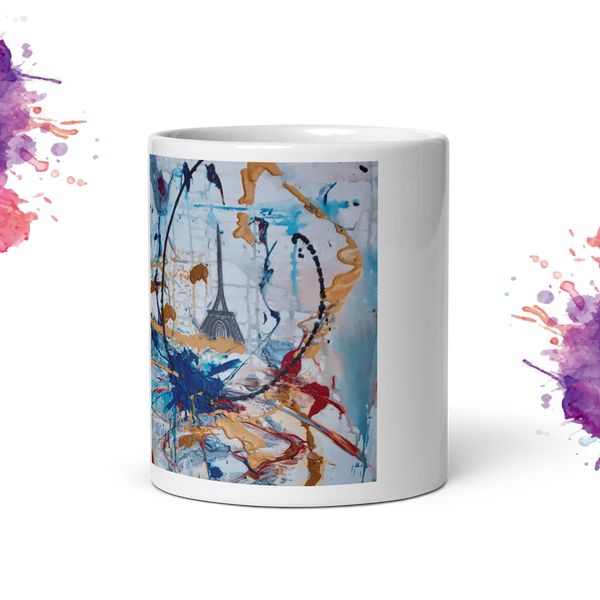 Let's meet in Paris.. For the Summer Olympic 2024 - White glossy mug